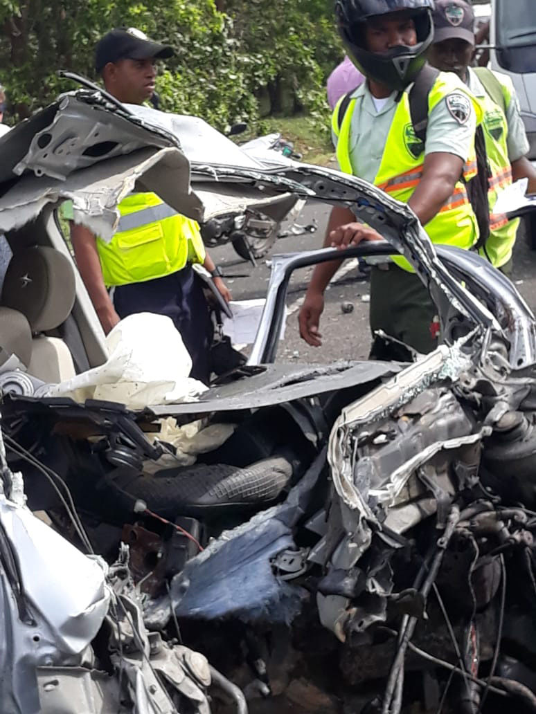 Siete personas fallecieron en accidentes de tránsito en Año Nuevo en República Dominicana