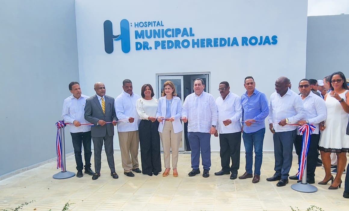 Autoridades dejan en funcionamiento el hospital Dr. Pedro Heredia Rojas en Sabana Grande de Boyá, Monte Plata