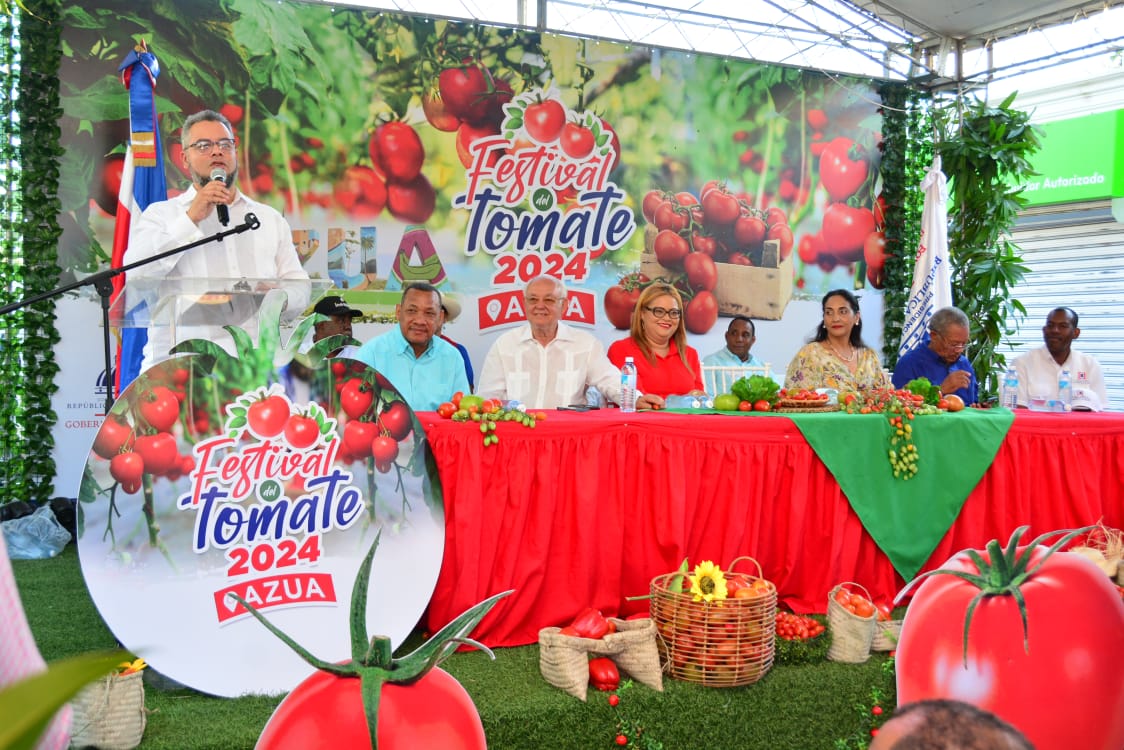 Con respaldo del FEDA inauguran Segundo Festival del Tomate 2024 en Azua