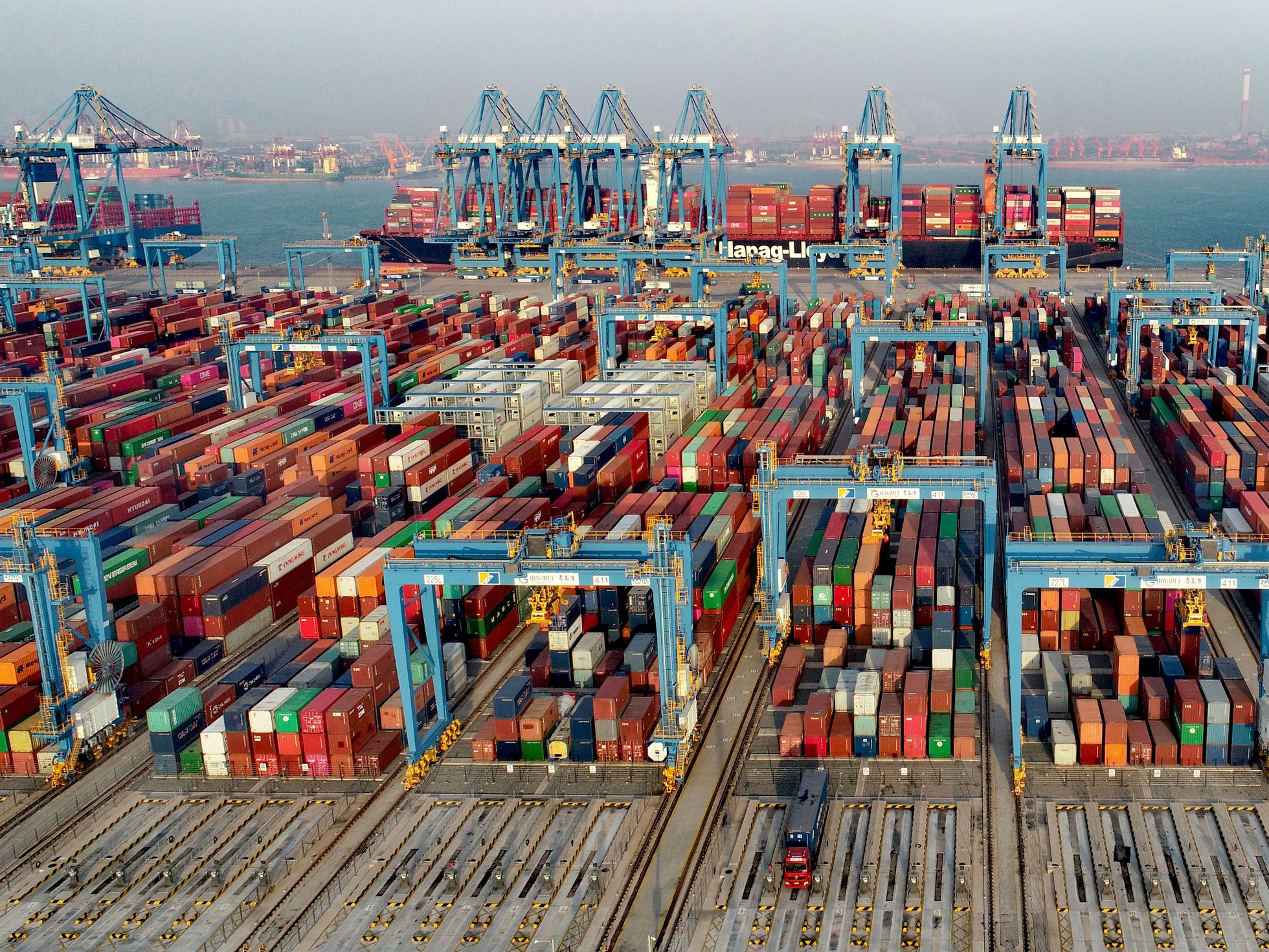 El comercio exterior chino aumentó un 8.7% interanual en el primer bimestre