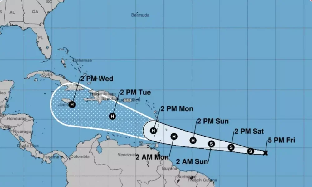 Se forma Depresión Tropical número Dos en el Atlántico