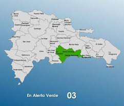 Santo Domingo en alerta verde por incidencia de vaguada