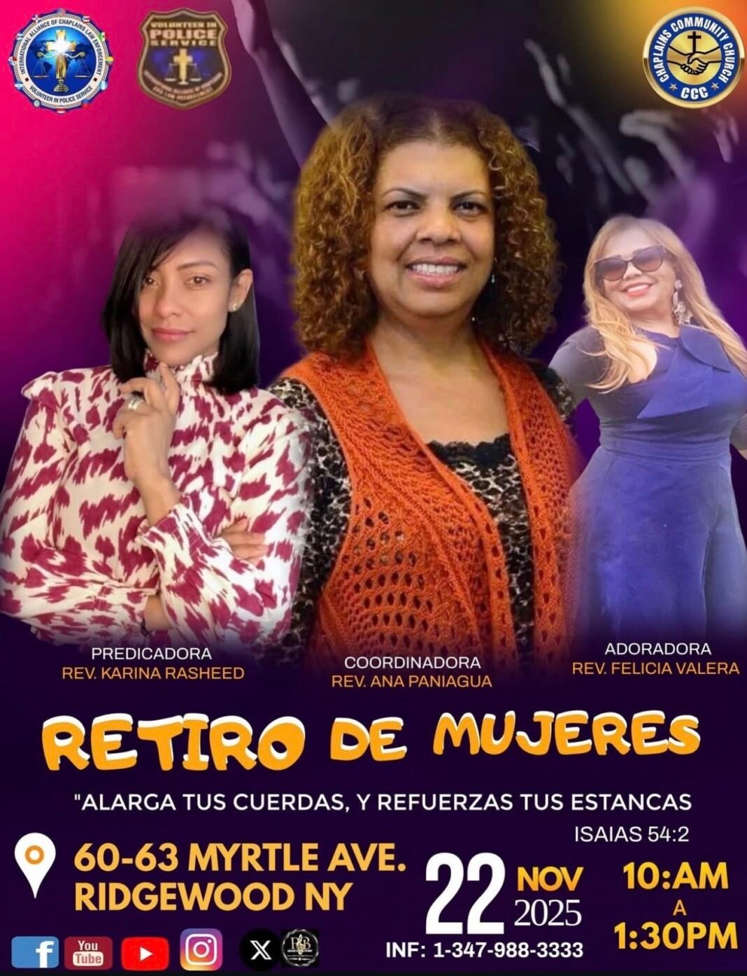 Alarga tus cuerdas y refuerzas tus estancas: Retiro de Mujeres 2025.