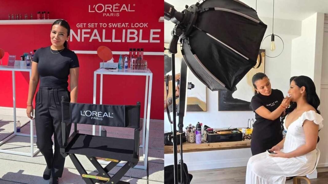 Colombiana se convierte en una de las maquillistas más reconocidas de Canadá