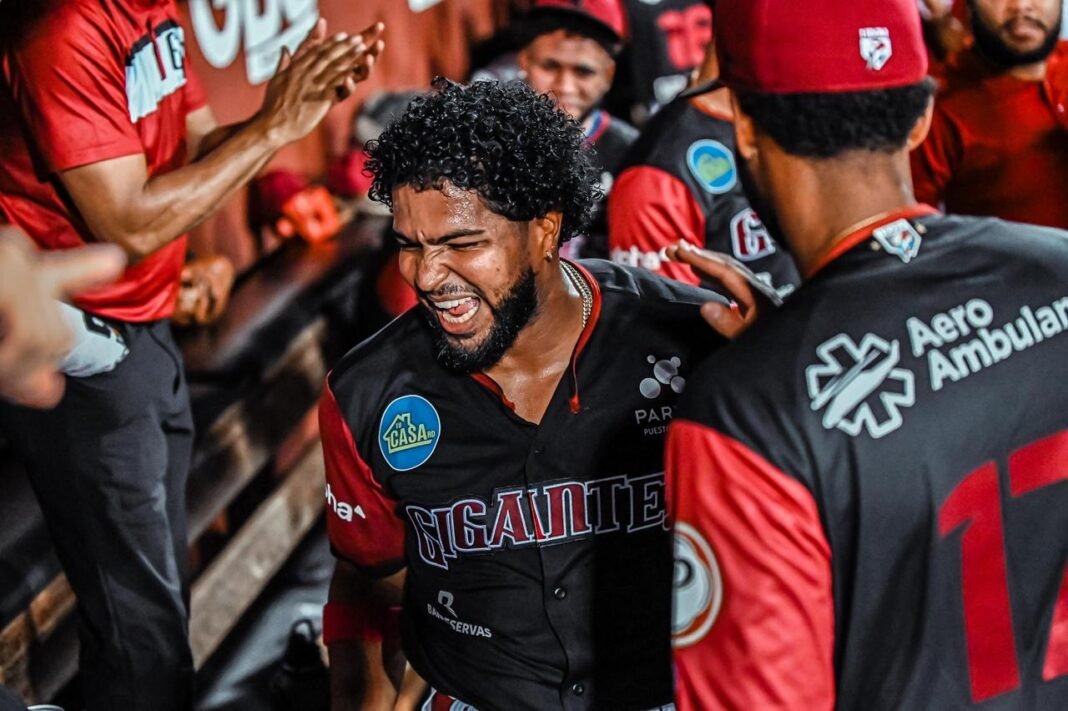 Kelvin Gutiérrez guía triunfo de los Gigantes con jonrón y cuatro remolcadas.