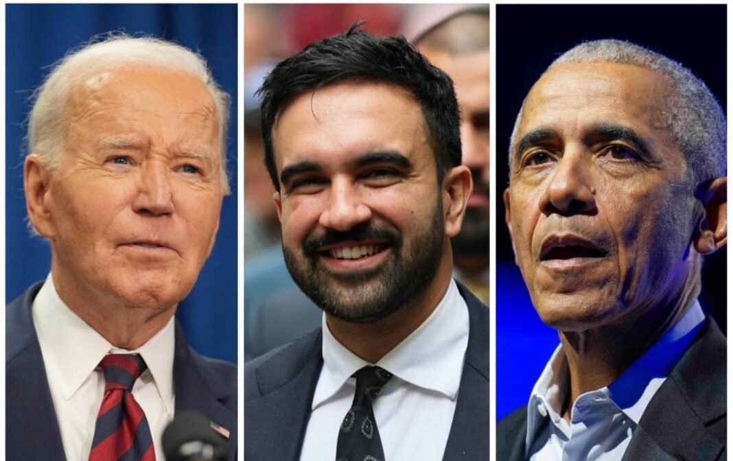 Obama y Biden Felicitan a Zohran Mamdani Tras su Victoria Electoral, Señalando un Giro del Partido Demócrata Hacia Nuevas Generaciones