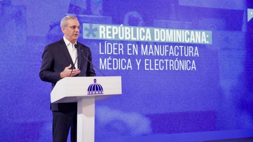 Presidente Abinader destaca que en RD operan 42 empresas de manufactura de equipos médicos; 7 de estas figuran entre las 10 principales del mundo