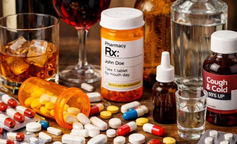 Advierten sobre consecuencias de mezclar alcohol y medicinas