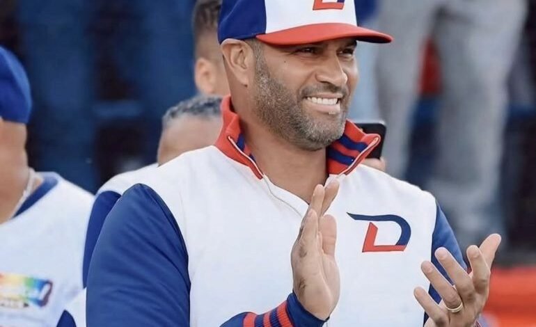 Albert Pujols vuelve a LIDOM y se une a las Estrellas Orientales