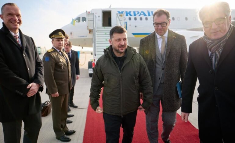 ALEMANIA: Zelenski discutirá con EEUU y Europa la posguerra