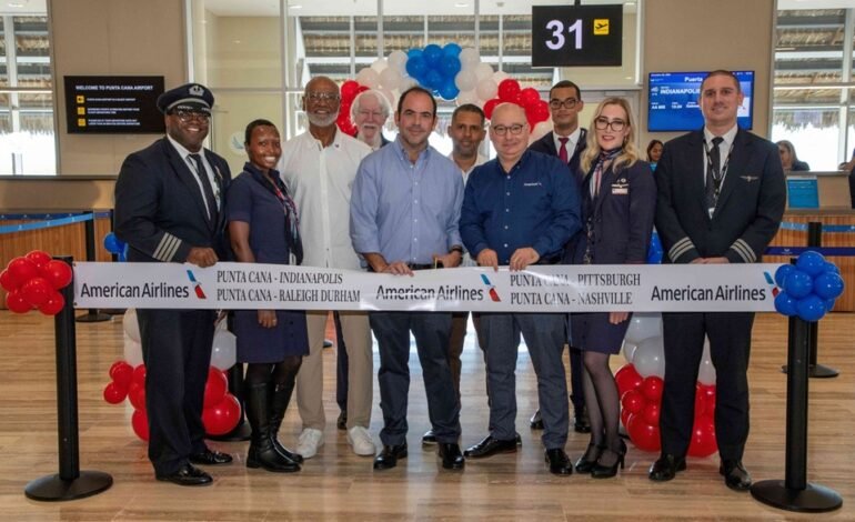 American Airlines tiene nuevas rutas desde Punta Cana