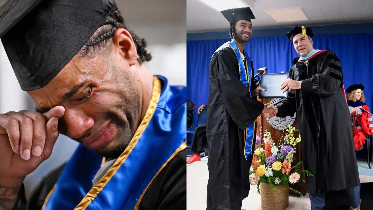 Este hombre se convirtió en uno de los primeros presos en graduarse de Yale mientras cumple su condena