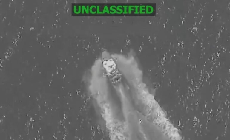 EU ataca otras tres presuntas ‘narcolanchas’ en el Pacífico