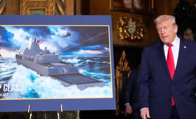 EU: Trump anuncia construcción nuevo tipo de buques de guerra