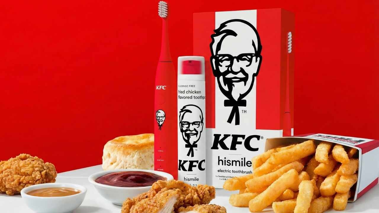 KFC lanza pasta dental con sabor a pollo frito