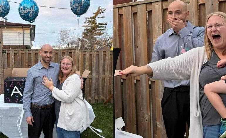 Madre de tres niños intenta tener una niña y termina embarazada de trillizos varones