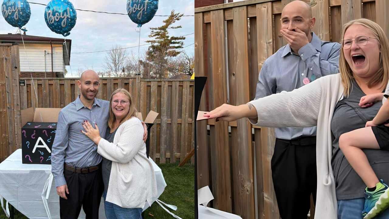 Madre de tres niños intenta tener una niña y termina embarazada de trillizos varones