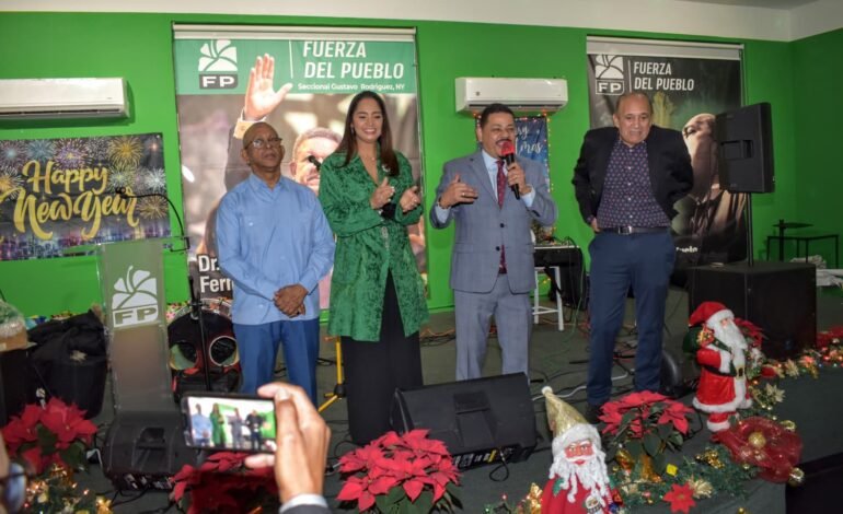 NUEVA YORK: Fuerza del Pueblo celebra fiesta de Navidad