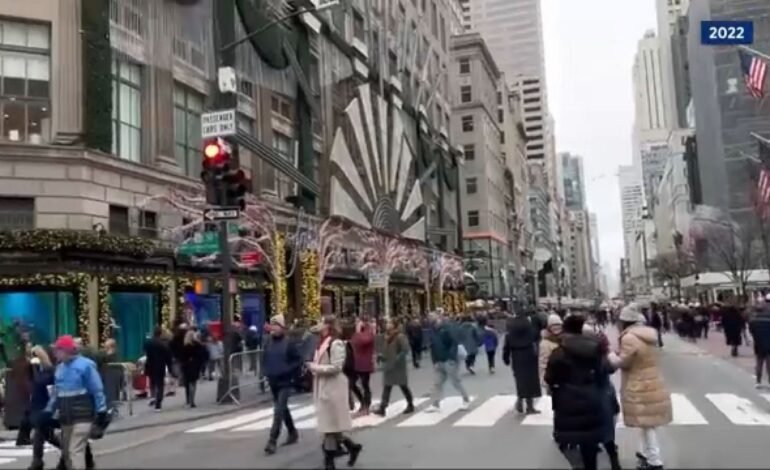 NY: La Quinta Avenida se vuelve peatonal esta Navidad