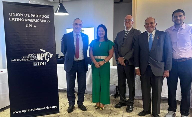 Pelegrín electo vicepresidente Unión Partidos Latinoamérica