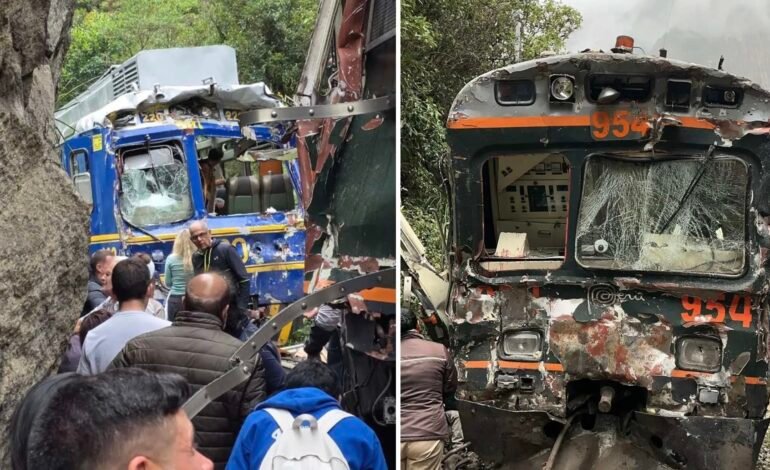 PERÚ: Un muerto y cerca de 80 heridos por choque 2 de trenes
