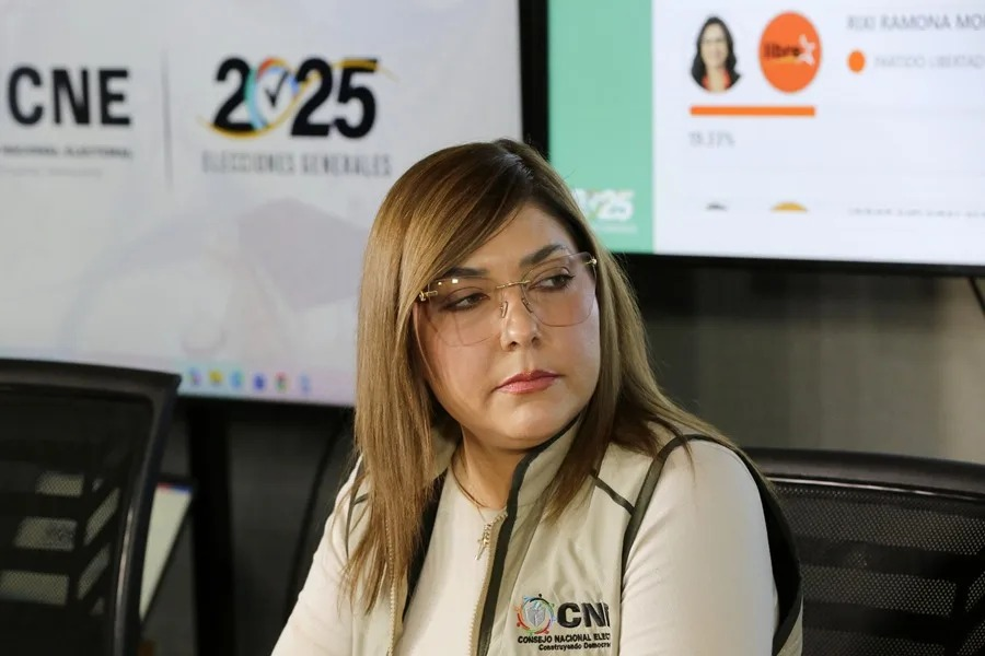 Presidenta del CNE de Honduras denuncia amenazas a su integridad en pleno escrutinio