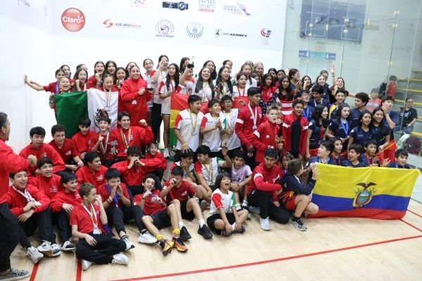 RD celebra con éxito el Torneo Mundial Juniors de Racquetbol