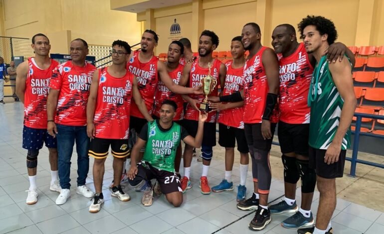 Santo Cristo acapara honores Voleibol Superior de Bayaguana