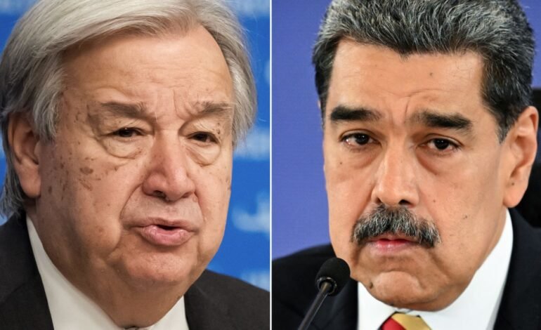 Secretario de la ONU aborda con Venezuela tensiones región