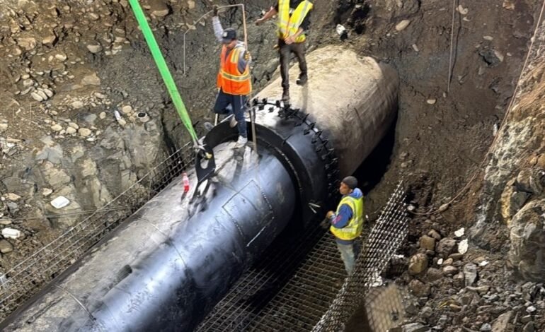 Solucionan avería en tubería acueducto Cibao Central