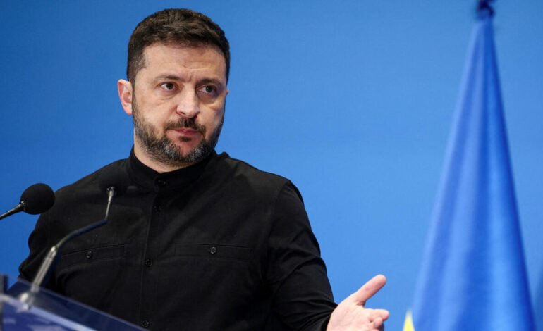 Zelenski anuncia borradores de acuerdo para terminar la guerra