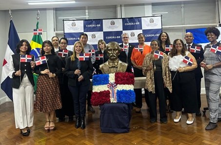 BRASIL: Consulado RD honra el legado de Juan Pablo Duarte
