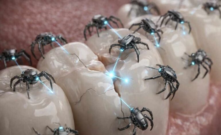 Científicos desarrollan nanobots que buscan reparar los dientes sin necesidad de dentistas