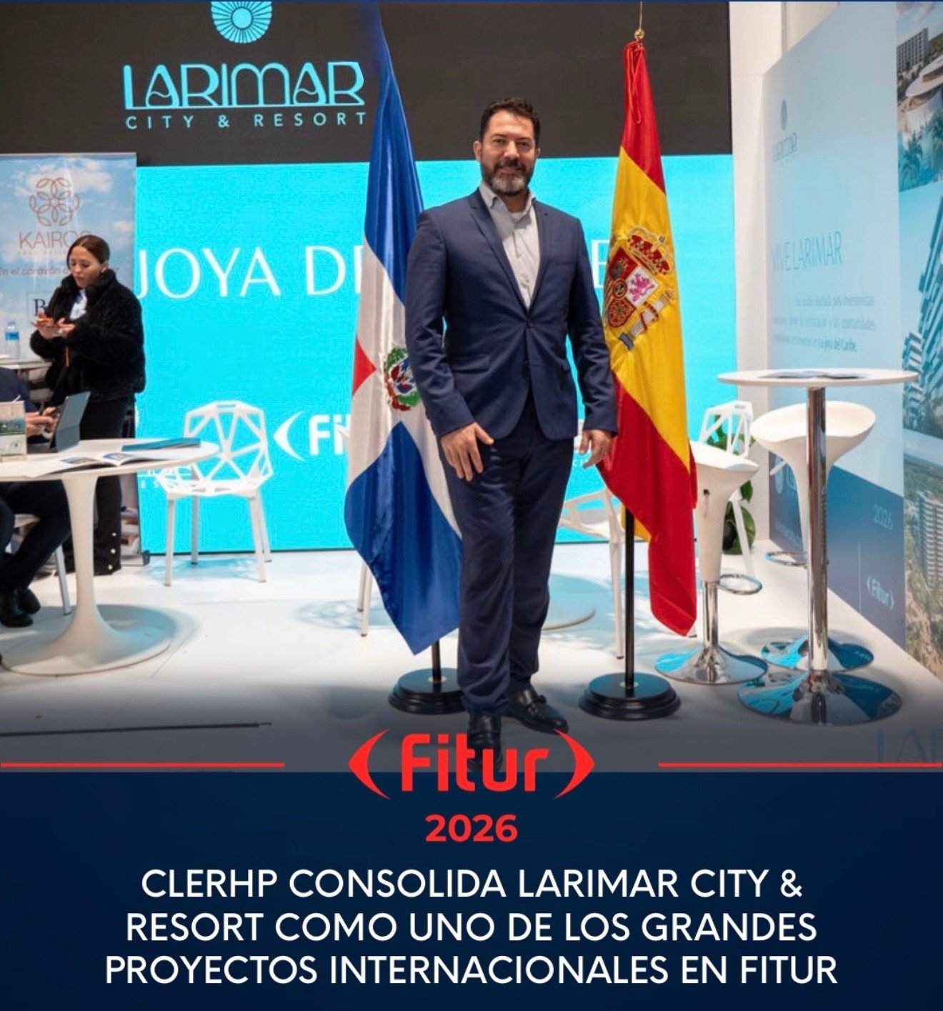 CLERHP consolida Larimar City & Resort como uno de los grandes proyectos internacionales en FITUR