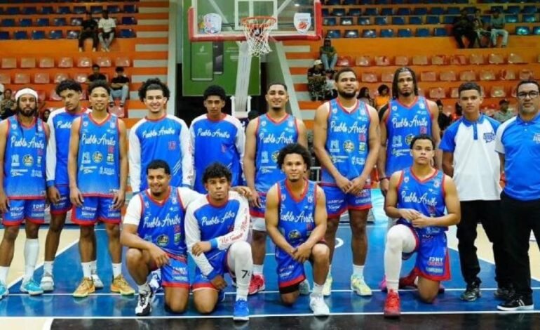 Club Pueblo Arriba campeón del TBS de Santiago Rodríguez
