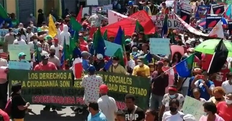 Coordinadora Popular condena modelo socieconómico de RD