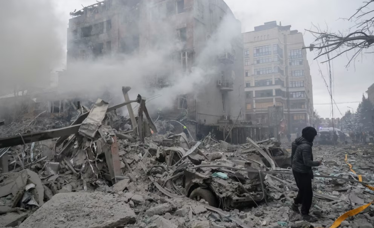 Cuatro muertos y varios heridos deja ataque de Rusia a Ucrania