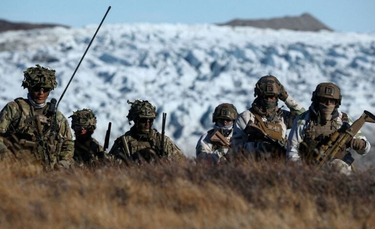 Cuatro países europeos inician ejercicio militar en Groenlandia