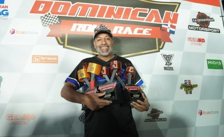 David Valerio acapara honores en el Dominican Roll Race 2026