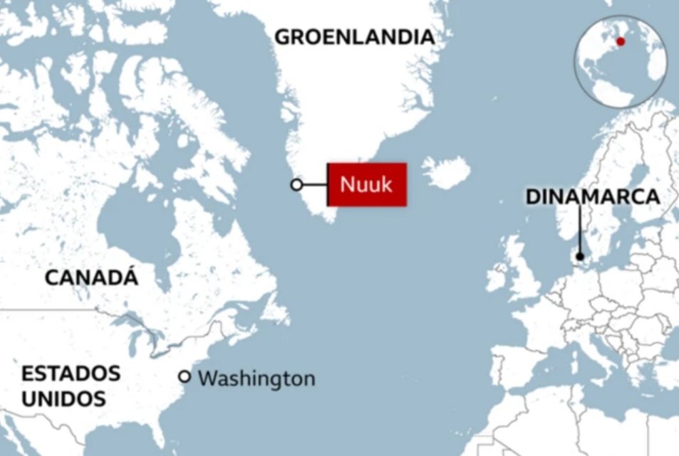 Dinamarca y Groenlandia se unen por presiones de Trump