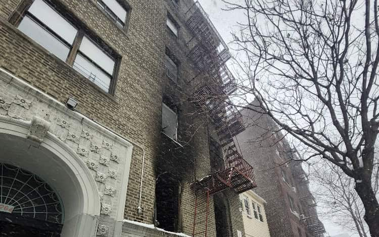 Dominicana muere en incendio durante tormenta de nieve EU