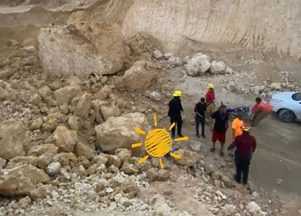 Dos fallecidos y otro lesionado de gravedad en derrumbe mina