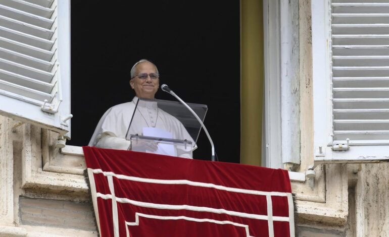 El papa León XIV lamenta los «ataques continuos» en Ucrania