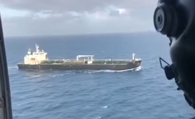 EU incauta buque vinculado a Venezuela en aguas del Caribe