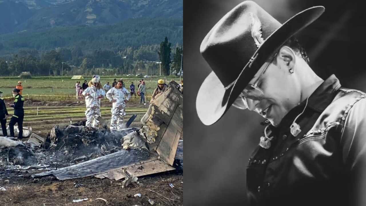 Falleció el cantante colombiano Yeison Jiménez en accidente de avioneta a sus 34 años