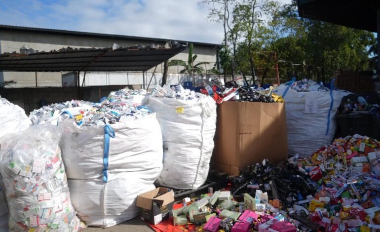 Gobierno destruye más de 24 millones de productos ilegales