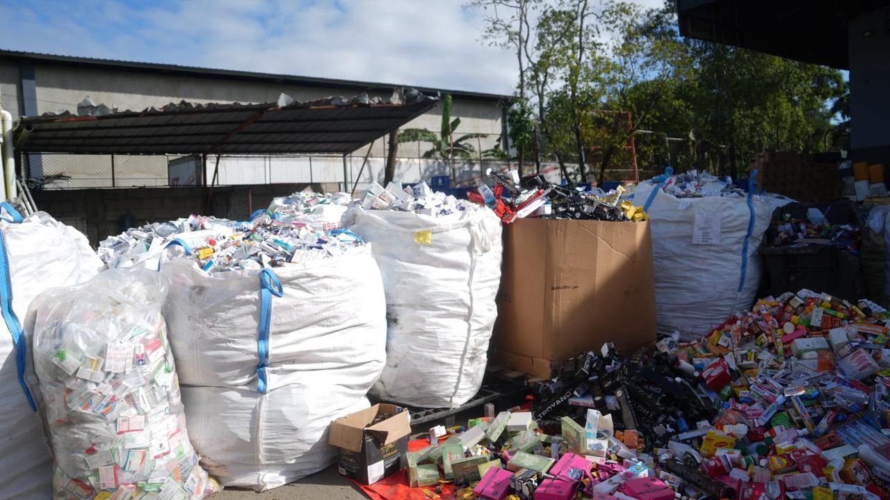 Gobierno destruye más de 24 millones de productos ilegales