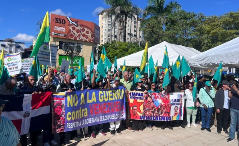 Grupos dominicanos condenan agresión de EEUU a Venezuela