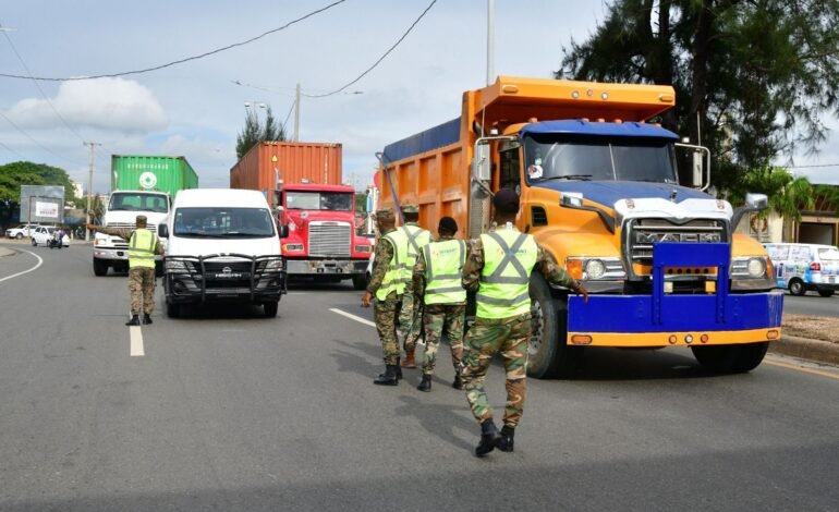 INTRANT no permitirá tránsito vehículos pesados violen la ley