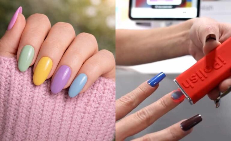 iPolish presenta uñas inteligentes que cambian entre más de 400 colores en segundos